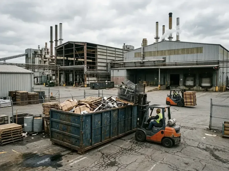 industrial-factory-scrap-conta-003 — frequently asked questions, Cheap Roll-off Dumpster Rentals in St. Bernard, OH